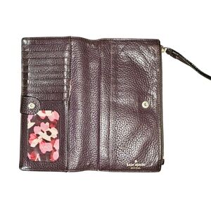 Kate Spade Purple Leather Wallet
